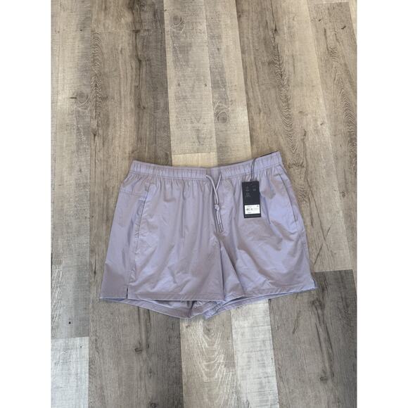 VRST Other - VRST Everyday Shorts Mens XL Purple Stone 5 Inch UV Stretch Swim Lined New